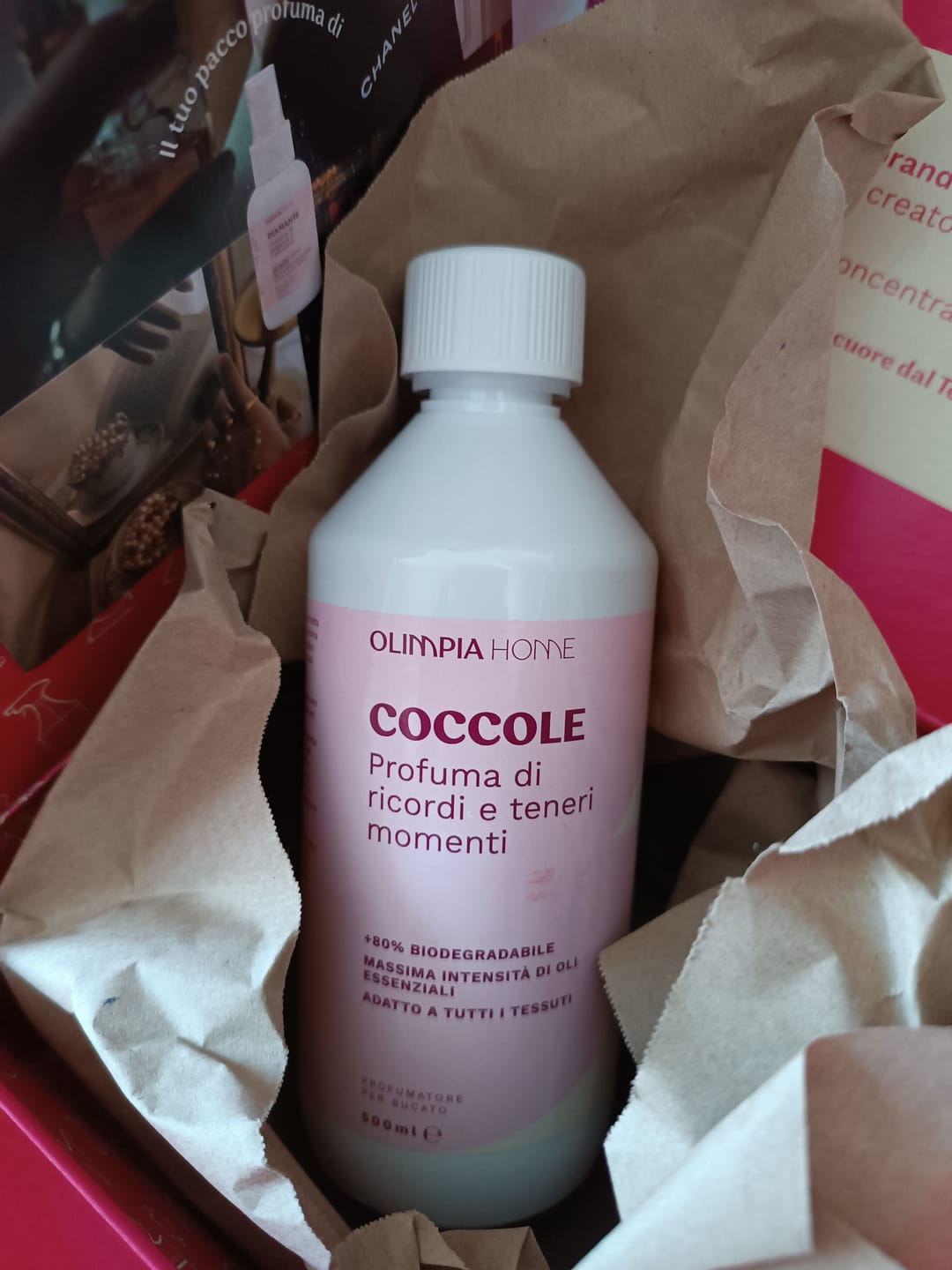 Customer photo review of Coccole - Profuma di Ricordi e Teneri Momenti