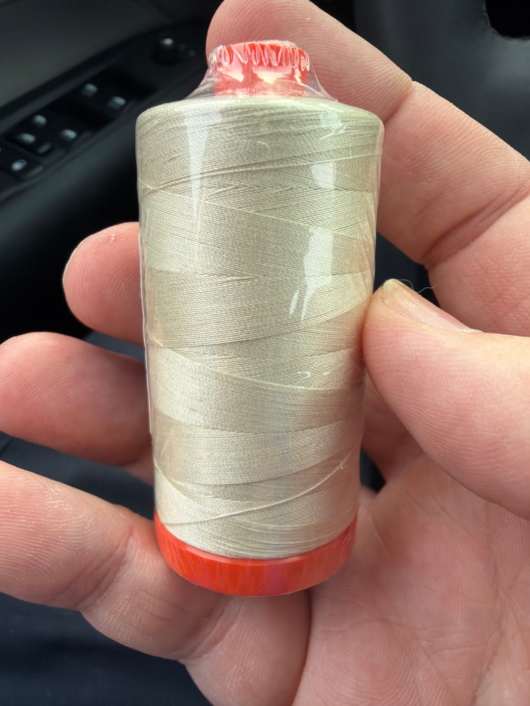 Customer photo review of Aurifil 50wt Mako Cotton Thread (1,422yds)