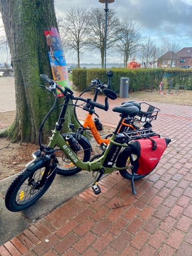 Customer photo review of Engwe L20 SE 250W 20" Foldable Electric Bike 561Wh Trekking Bike Step-through E-bike 36V 15.6Ah Battery