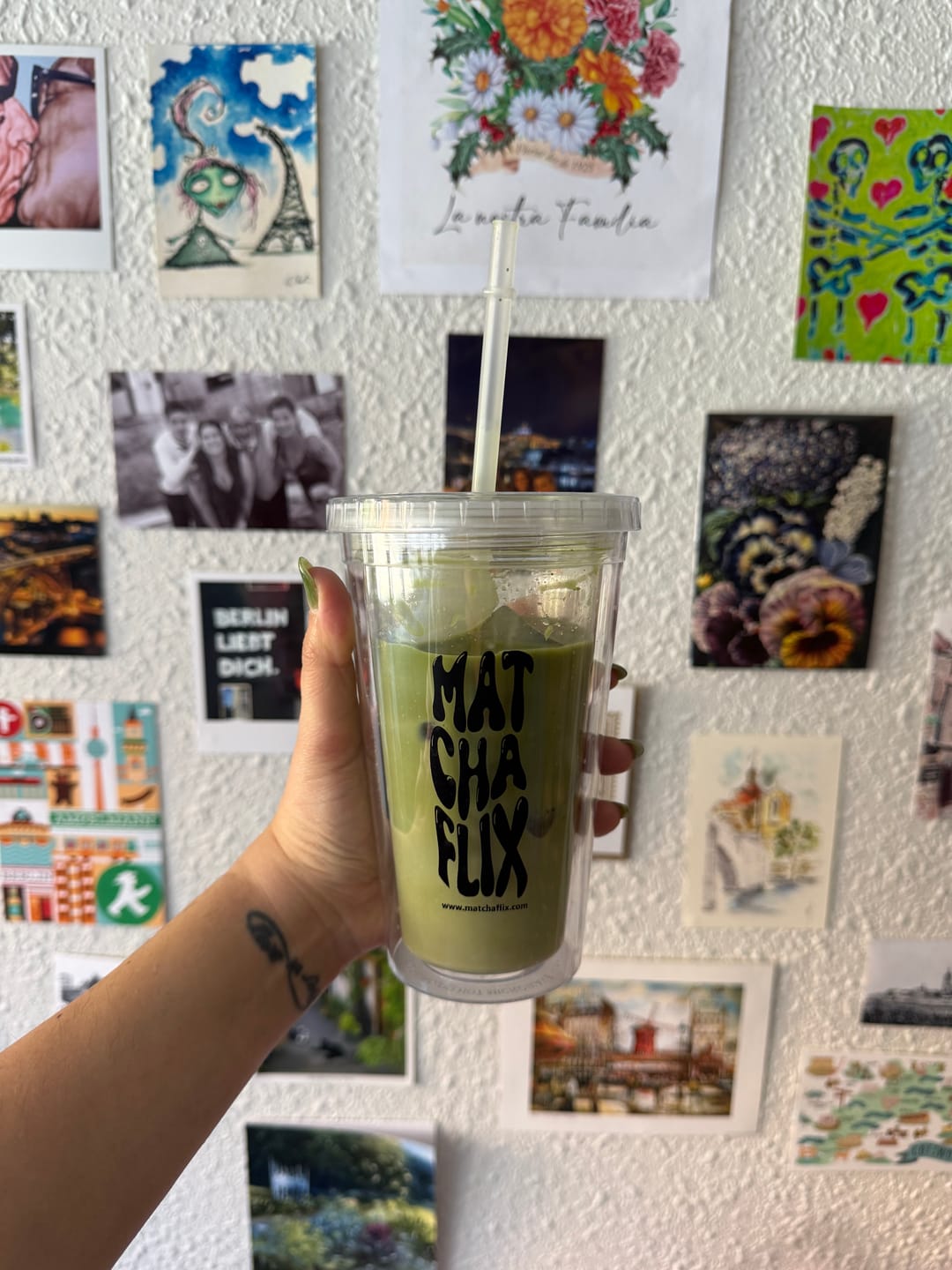 Customer photo review of Té Matcha Premium Arándanos
