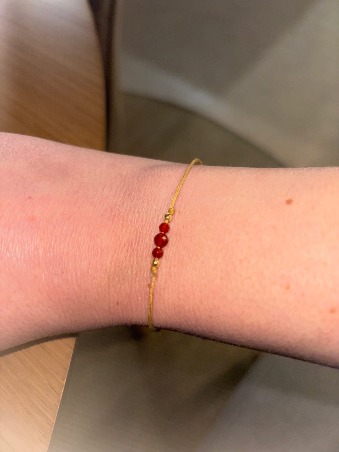 Customer photo review of Karneol Armband - Naturband