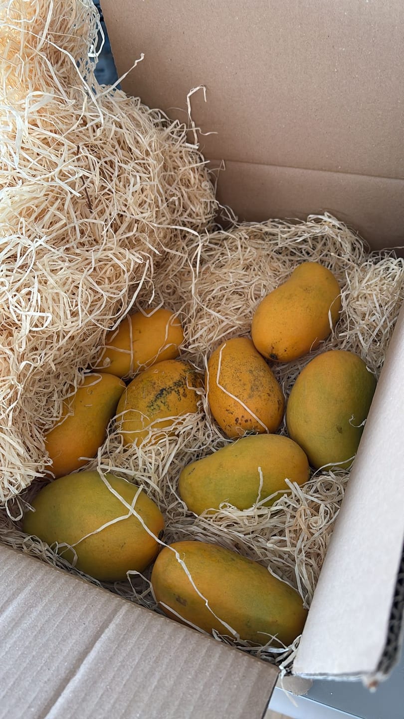 Customer photo review of Mango Honig Ataulfo Bio von Joe Roman Sparbox