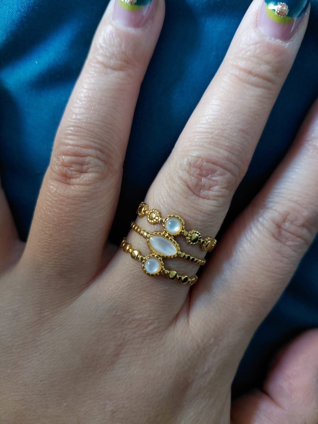 Customer photo review of Anillo Ajustable Albo