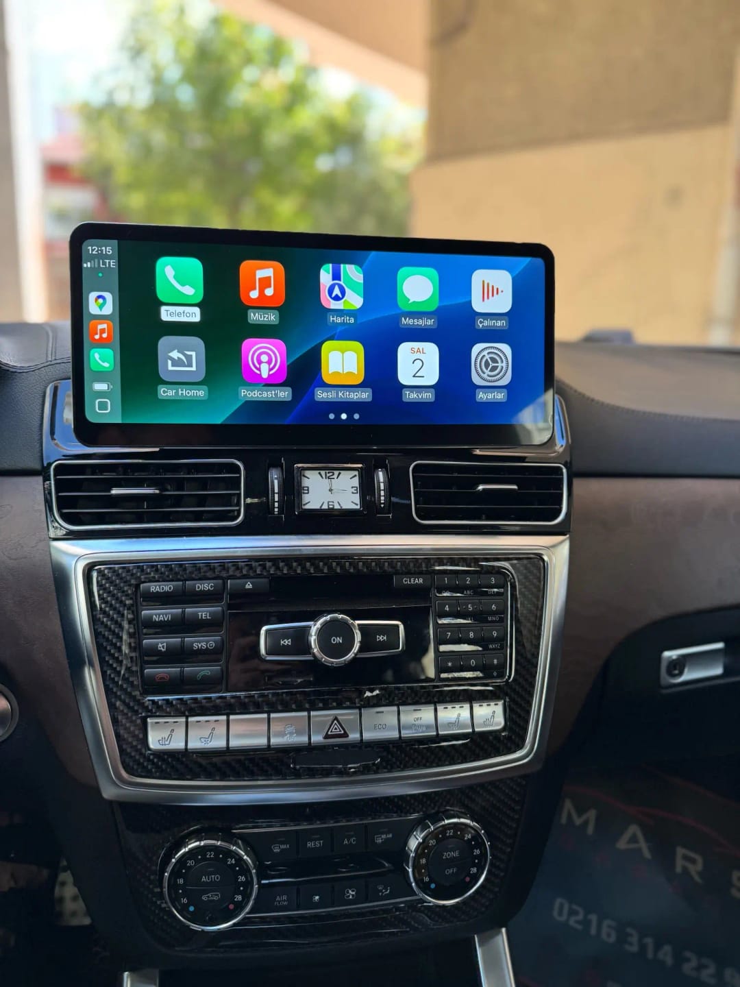 Customer photo review of Mercedes Benz GL/ML/GLE/GLS Class | X166 | 12.3" Linux CarPlay/Android Touchscreen Display | 2011 - 2019
