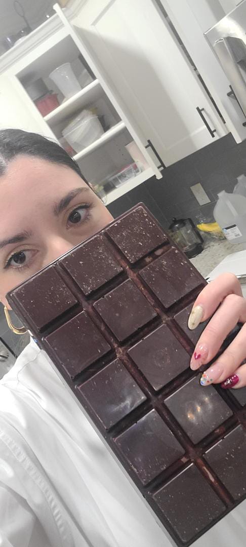 Customer photo review of 100% Arriba Nacional Ceremonial-Grade Cacao Paste, Organic