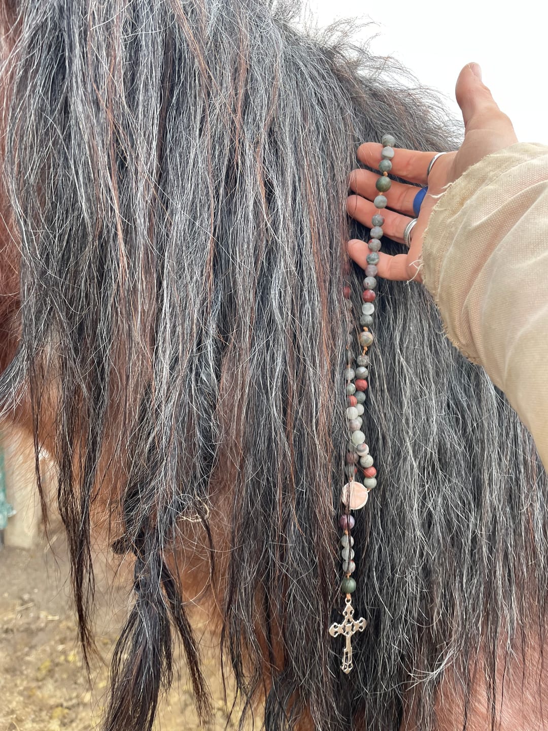 Customer photo review of The Saint Maximilian Kolbe Rosary by Blessed Is She