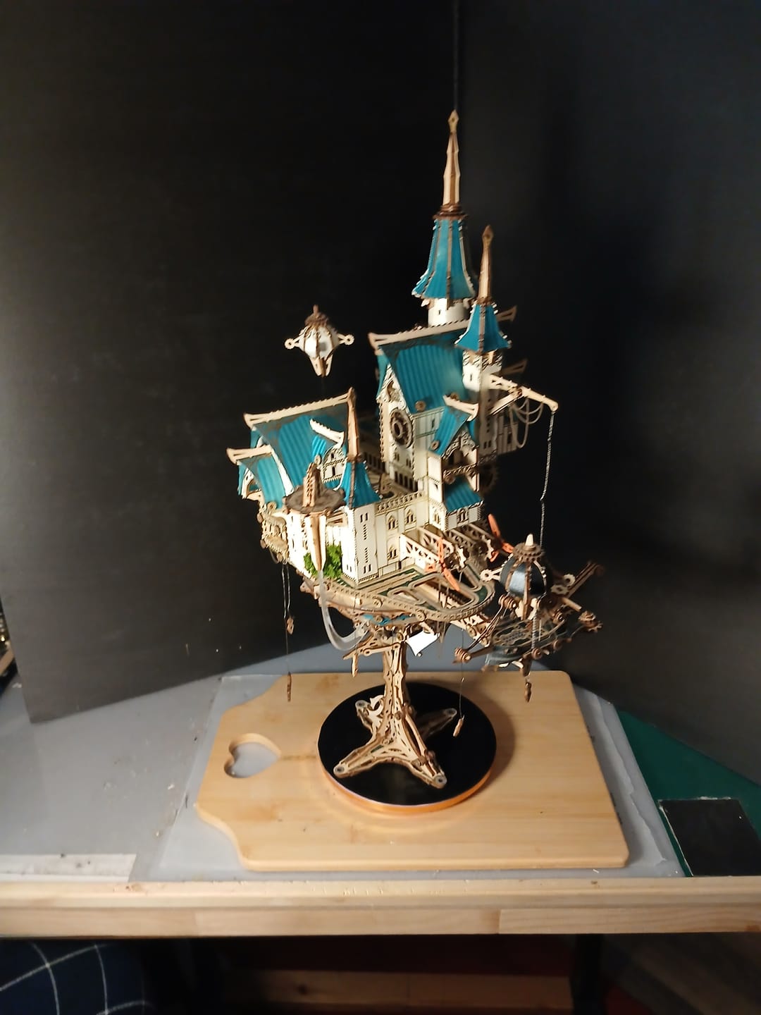 Customer photo review of Fantasy Steam Castle 3D Wooden Puzzle