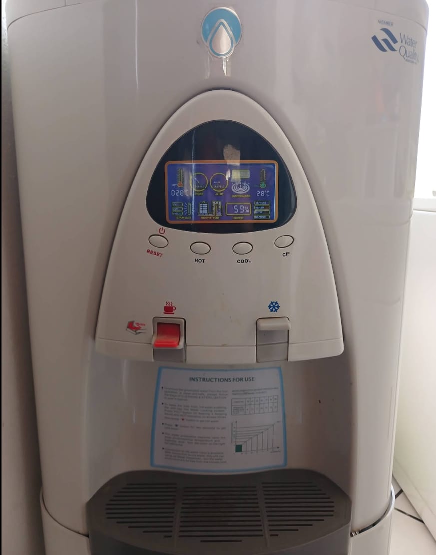Customer photo review of NUBE SS30: Atmospheric Water Generator (8 Gal/day) 110V/220V.
