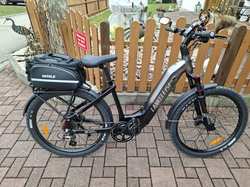 Customer photo review of Lankeleisi MG600 Lite 250W 27.5" Electric Trekking Bike 720Wh SUV E-bike with Torque Sensor 36V 20Ah Battery [Pre-order]