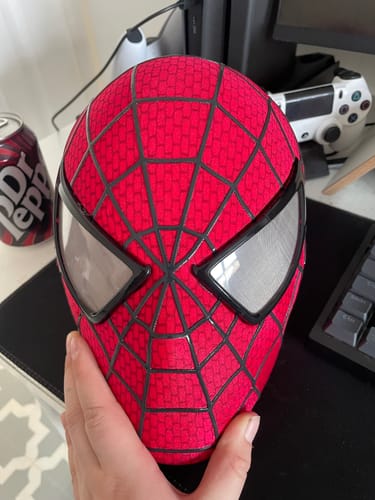 Customer photo review of [NEW] Spidey Gear™ - Tobey Maguire Mask