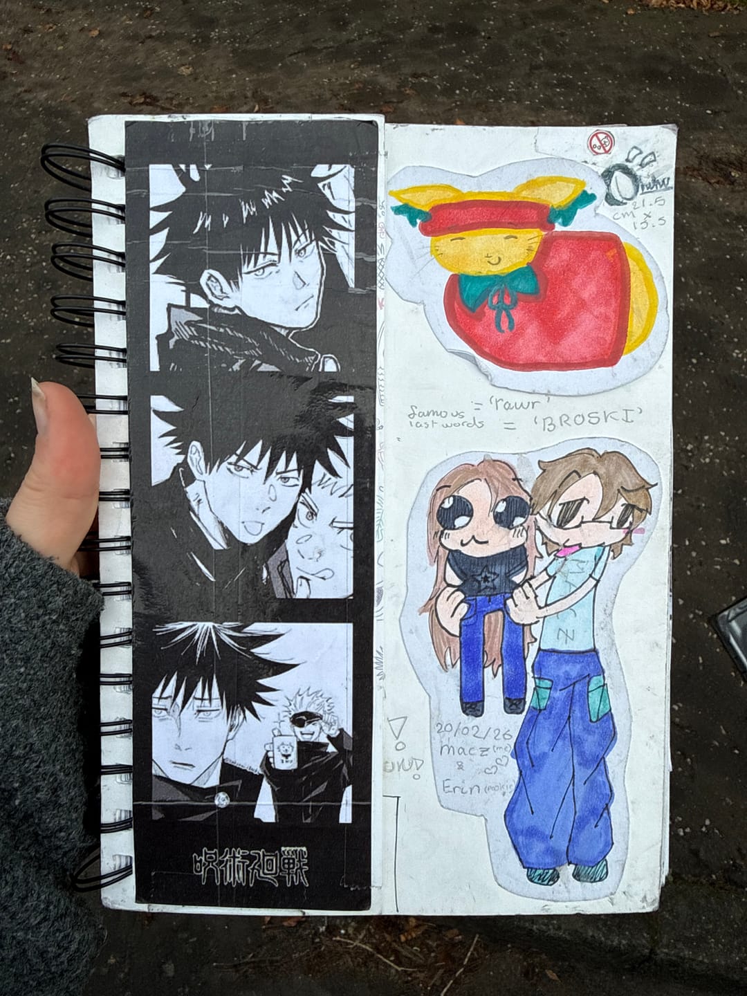 Customer photo review of Ohuhu Bleedproof Double-Sided Marker Pad, Spiral-Bound