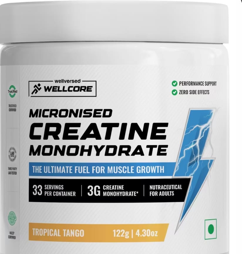 Customer photo review of Wellcore - Pure Micronised Creatine Monohydrate | Tropical Tango (30 Sachets)