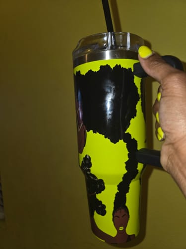 Customer photo review of Mane Mafia 40 fl oz Tumbler