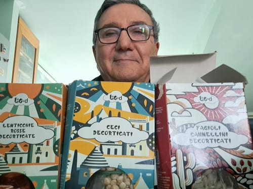 Customer photo review of Legumi Decorticati 𝐋𝐞𝐠𝐮𝐝 a basso indice glicemico pacchi da 400 gr