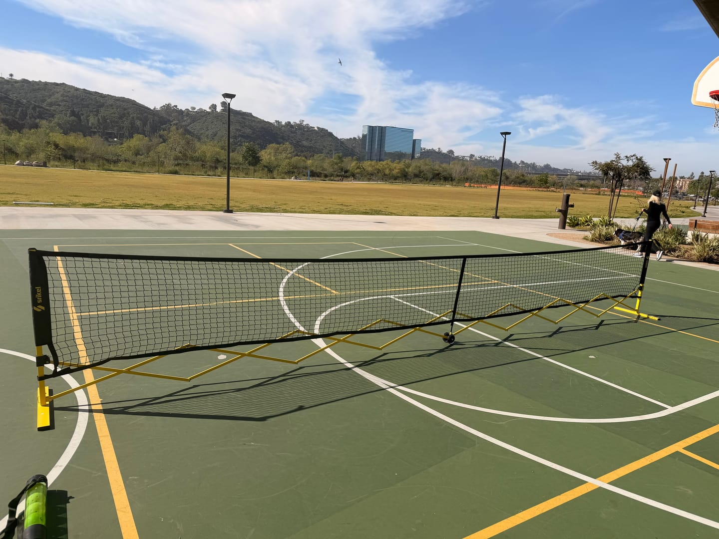 Customer photo review of FlashCourt Pickleball Net 3.0