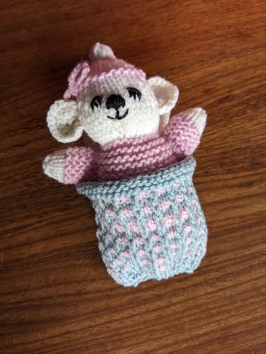 Customer photo review of Bluebell Merino 5 ply - Patons