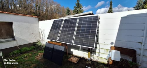 Customer photo review of Ray Geländer / Schild Balkon Halterung Winkel einstellbar