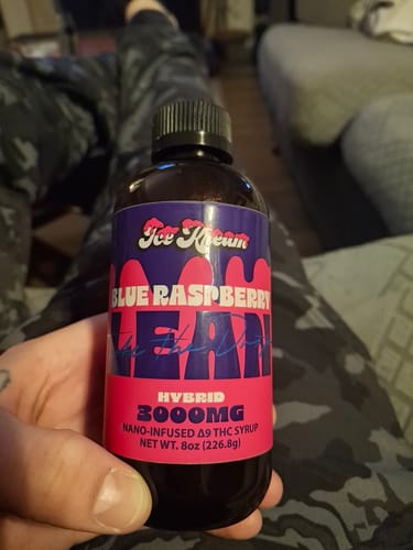 Customer photo review of BLUE RASPBERRY LEAN