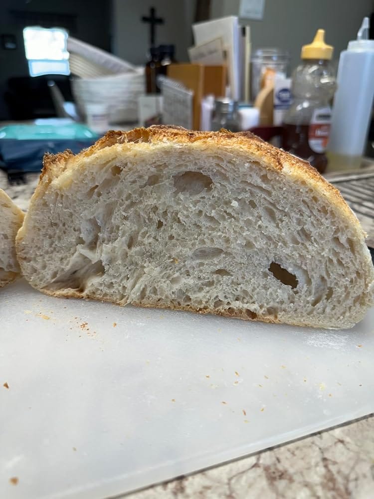Customer photo review of Bread Bag - Blue
