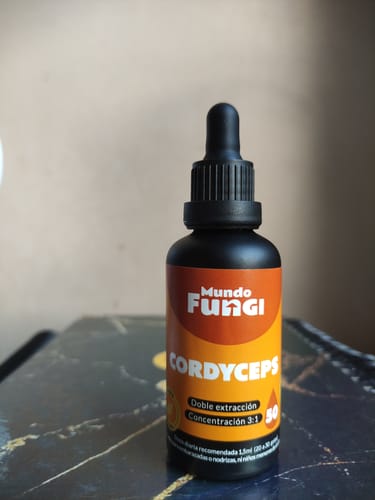 Customer photo review of Cordyceps Gotas – Energía y Vitalidad
