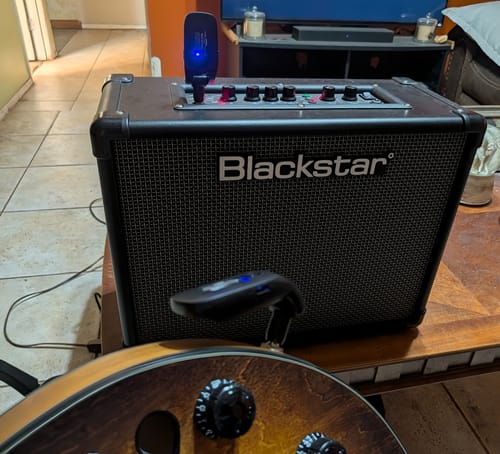 Customer photo review of [New USB-C] CFG SonikSphere 5.8GHz High-Fidelity Guitar/Bass Wireless System