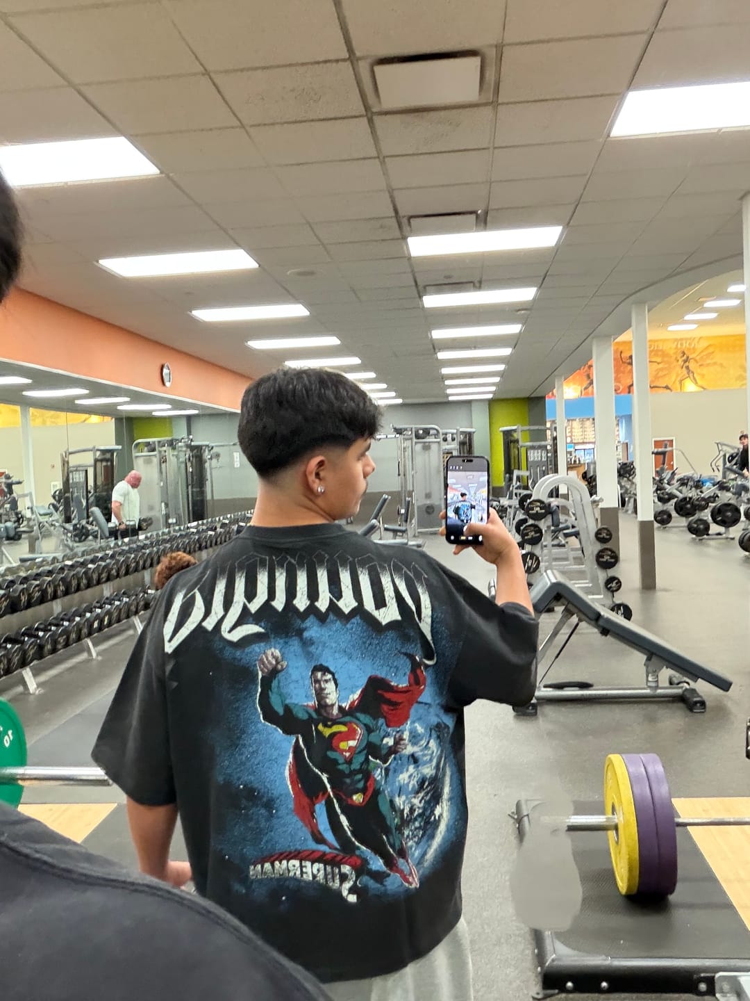 Customer photo review of 4064 - Superman Huge Tees