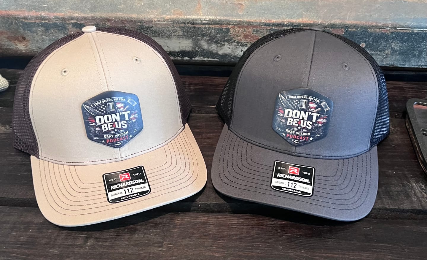 Customer photo review of Richardson 112 Classic Trucker Cap 2-Tone