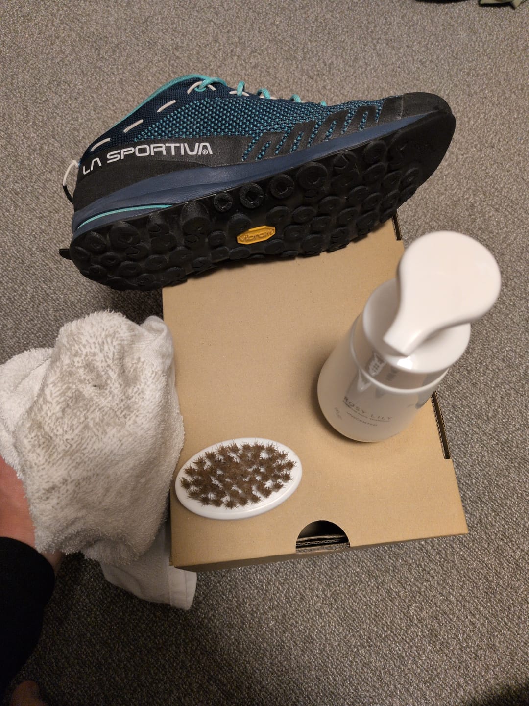 Customer photo review of プレミアムシューズシャンプー 200ml