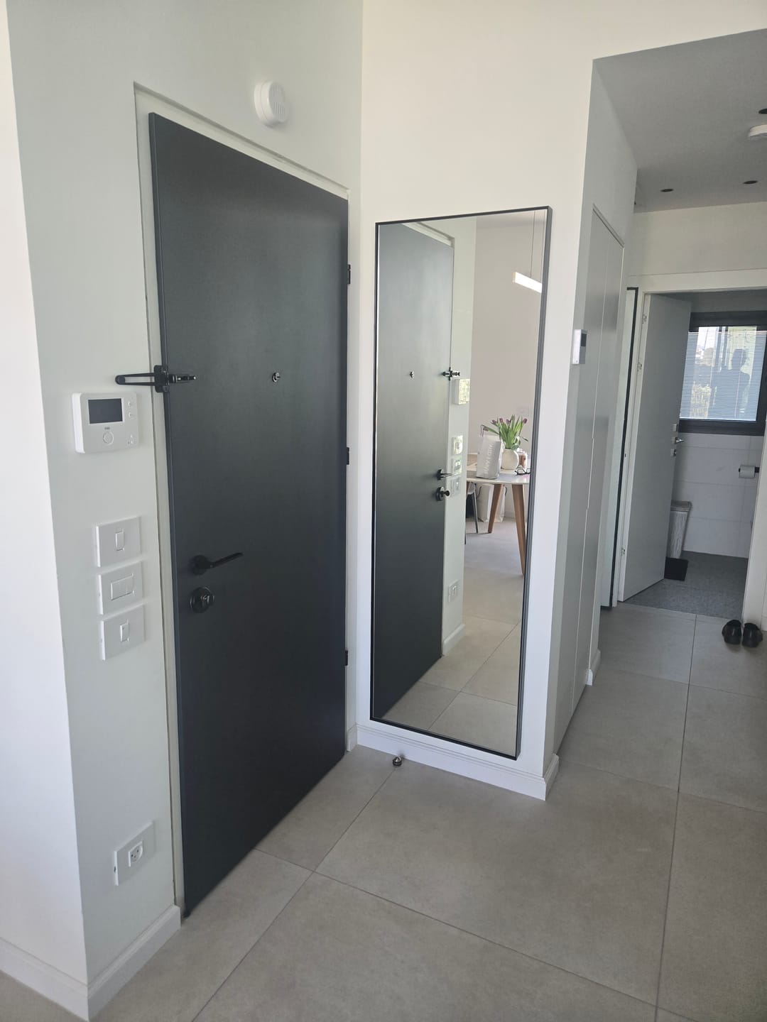 Customer photo review of מראה עמוקה לארון חשמל