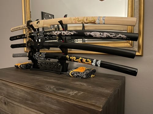 Customer photo review of Katana Ryū no Hōkō 竜の咆哮