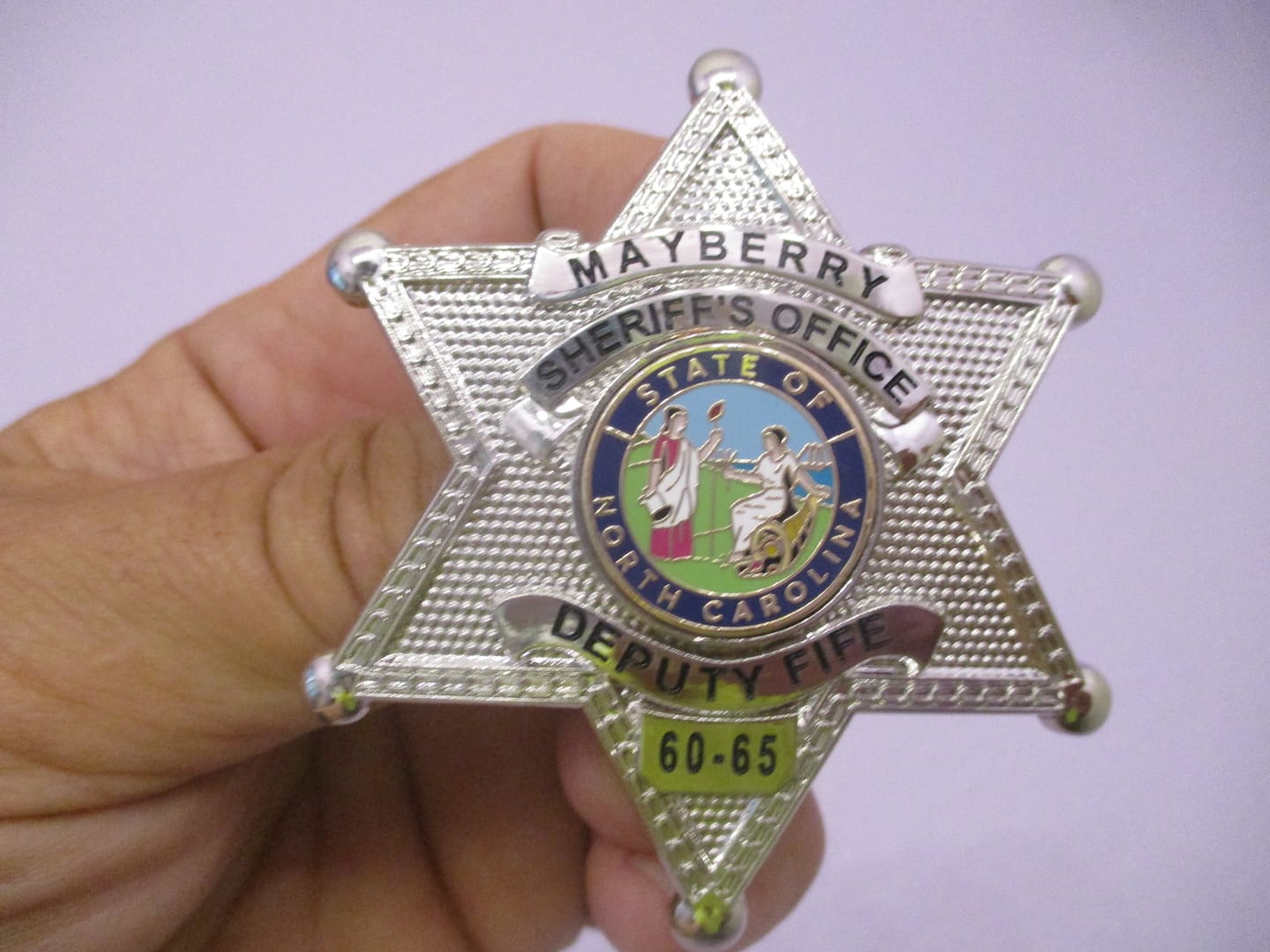 Customer photo review of Customizable Badge MA27