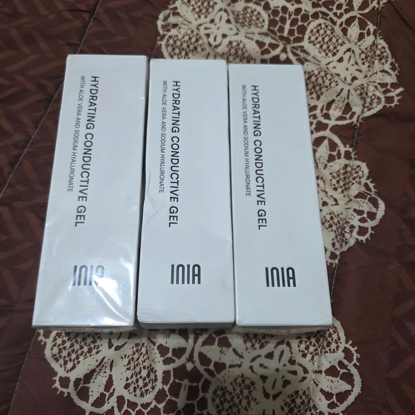 Customer photo review of INIA Microcurrent Conductive Gel