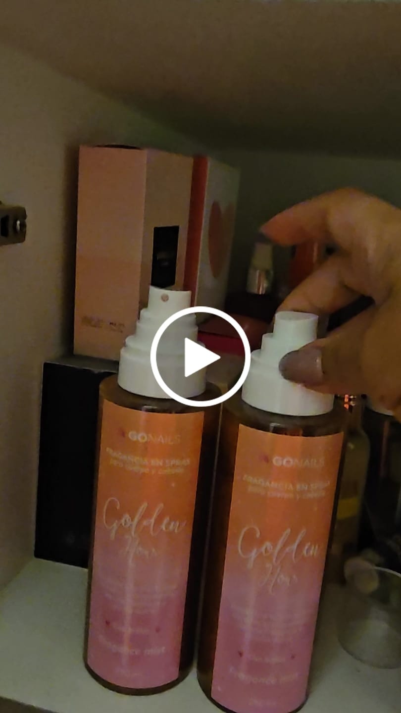Customer video review of Fragancia Corporal con Brillitos - Golden Hour