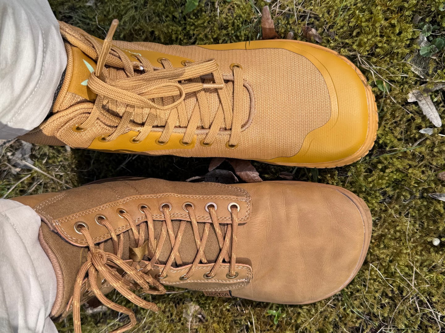 Customer photo review of Vaistoa Tuohi 2 | Barefoot Light Hiking Shoes