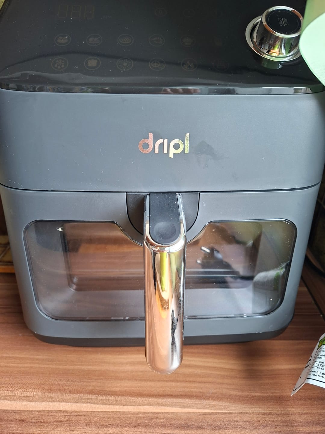 Customer photo review of Dripl Heißluftfritteuse 5,7L mit LCD Touchscreen