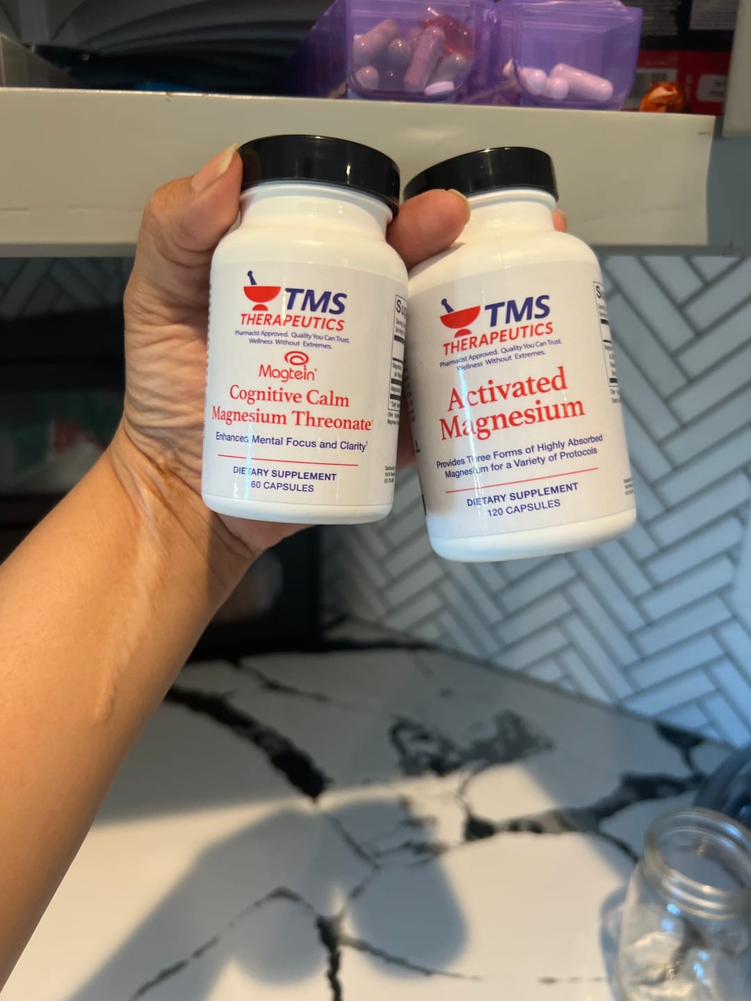 Customer photo review of Cognitive Calm Magnesium Threonate