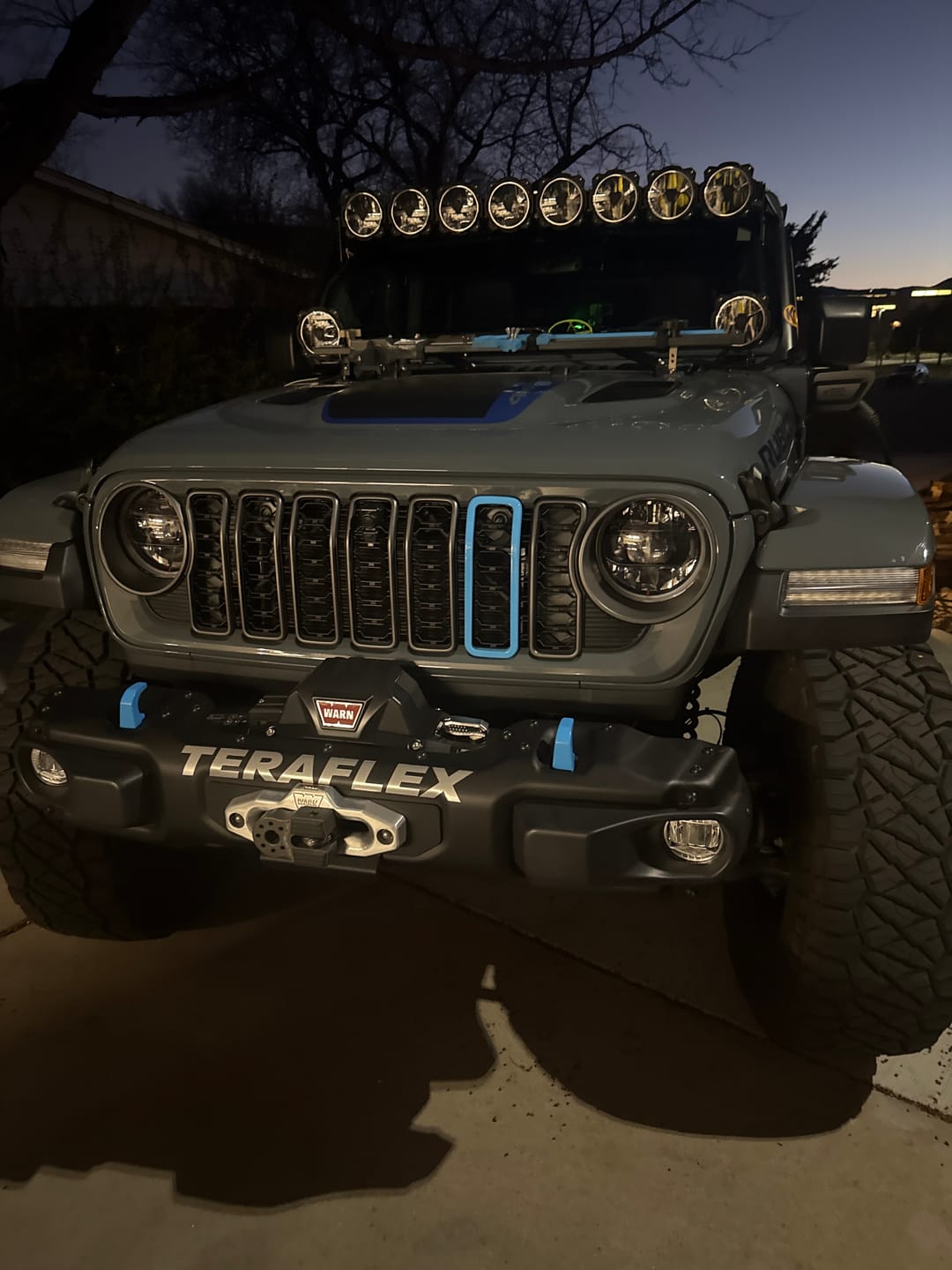 Customer photo review of Slot Cover for 2024 Grille Wrangler JL JT Grille