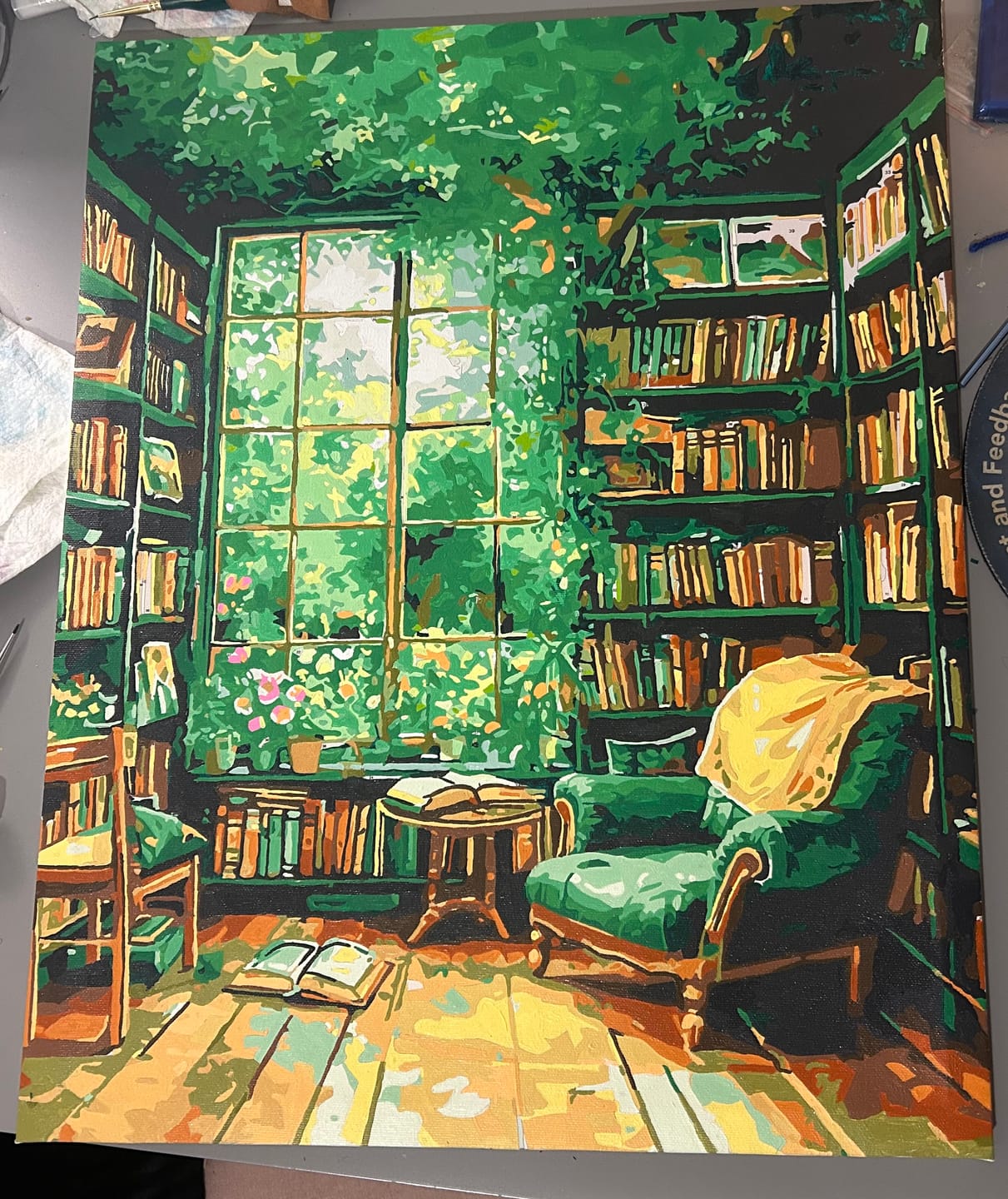 Customer photo review of Verdant Book Nook