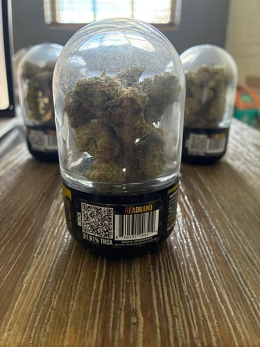 Customer photo review of Gold Spectrum THCA Flower (Connoisseur) - Headband