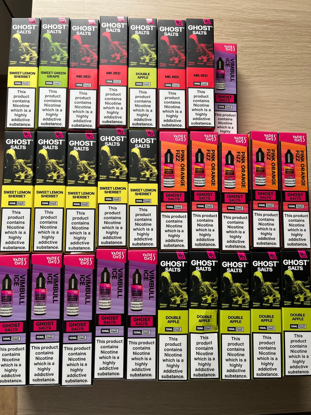 Customer photo review of Ghost - Salts 10ml – E liquid – Sole Nikotynowe – 2%