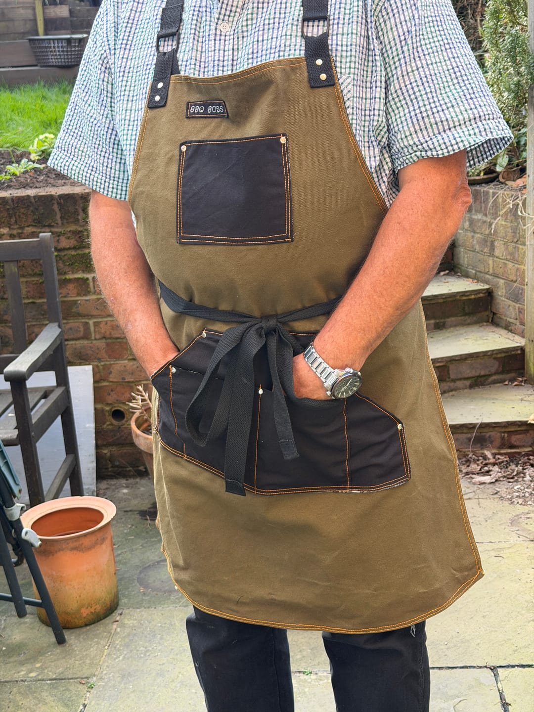 Customer photo review of Extra Heavyweight Cotton Canvas Fabric