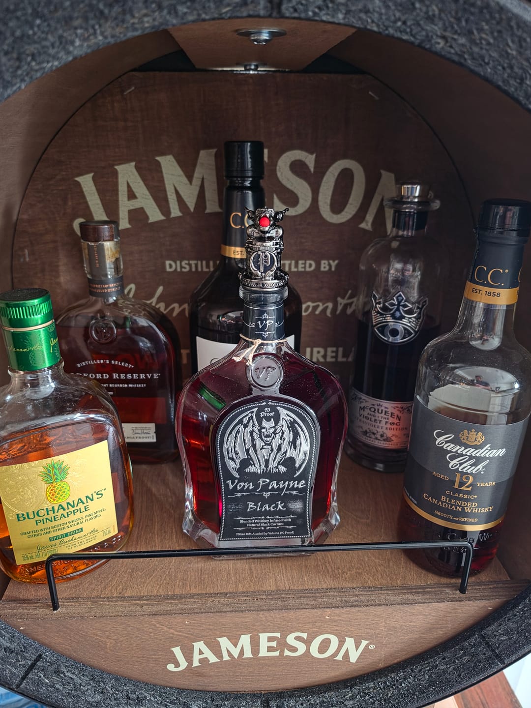 Customer photo review of Von Payne Black Blended Whiskey