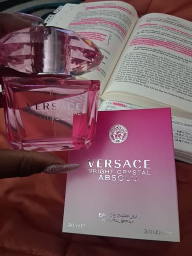 Customer photo review of Versace Bright Crystal Absolu Eau de Parfum Spray for Women