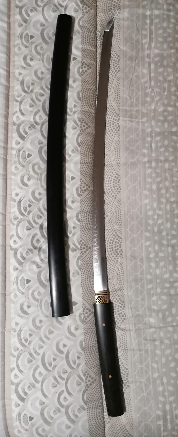 Customer photo review of Custom Japanese Sword
