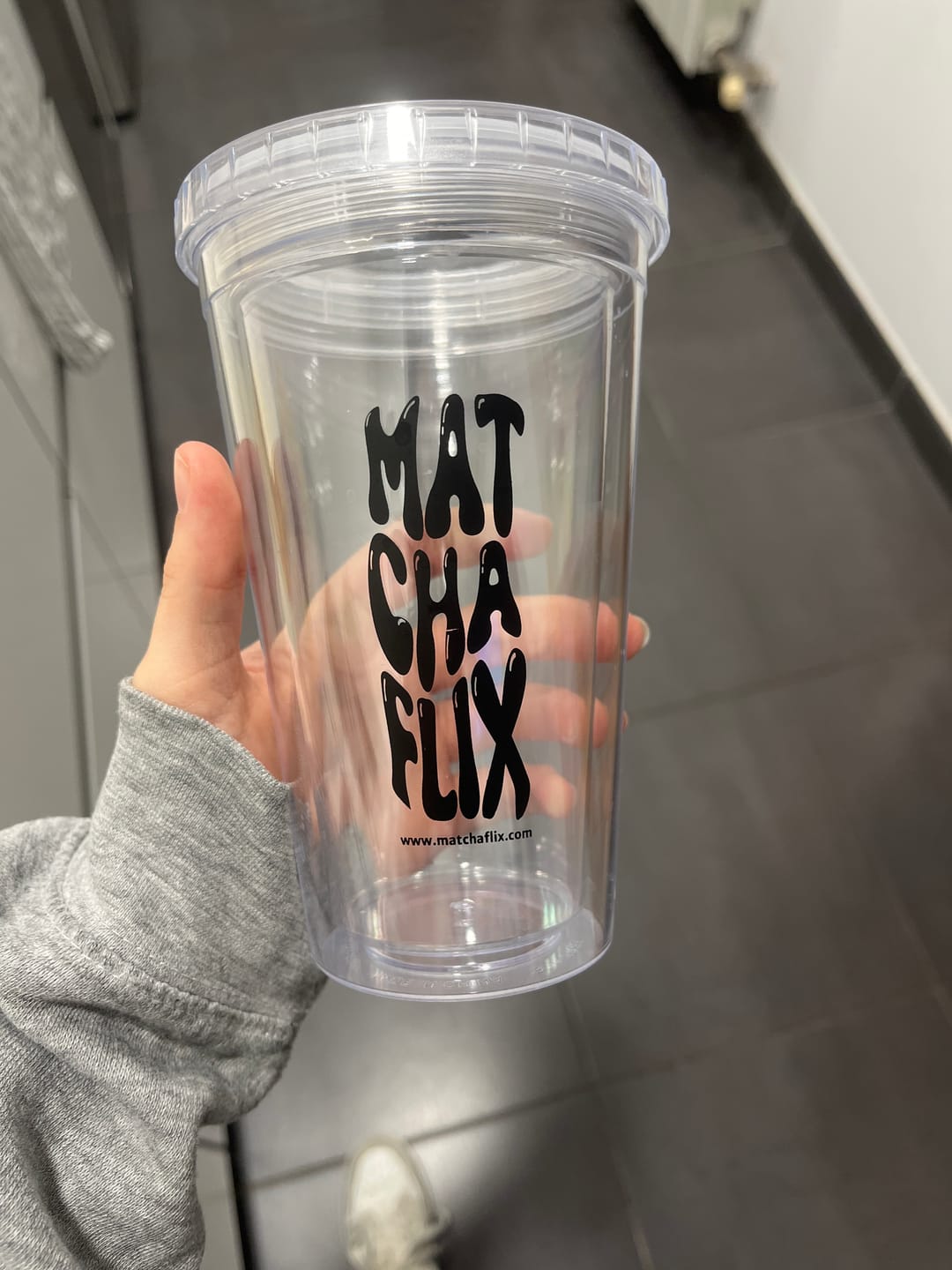 Customer photo review of Vaso Oficial de Matchaflix