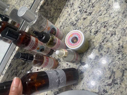 Customer photo review of Cashmere body oil