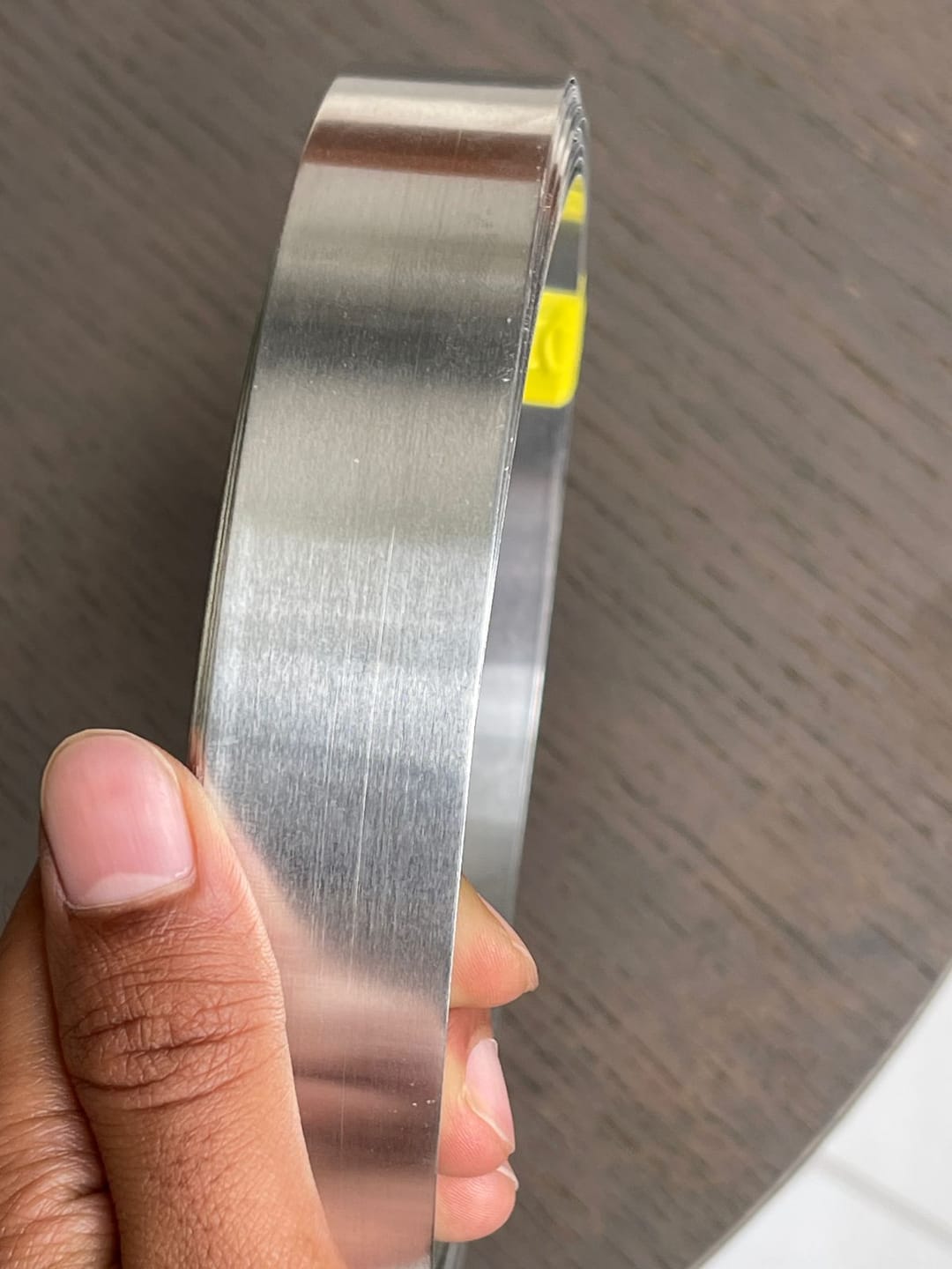 Customer photo review of High-Grade Aluminium Metal Strip – Vastu Remedy for North-West Bathroom & Staircase Corrections | Ideal for Walls, Floors & Lightweight Installations | 0.5 & 1 mm Thickness | 8-100 Ft Lengths