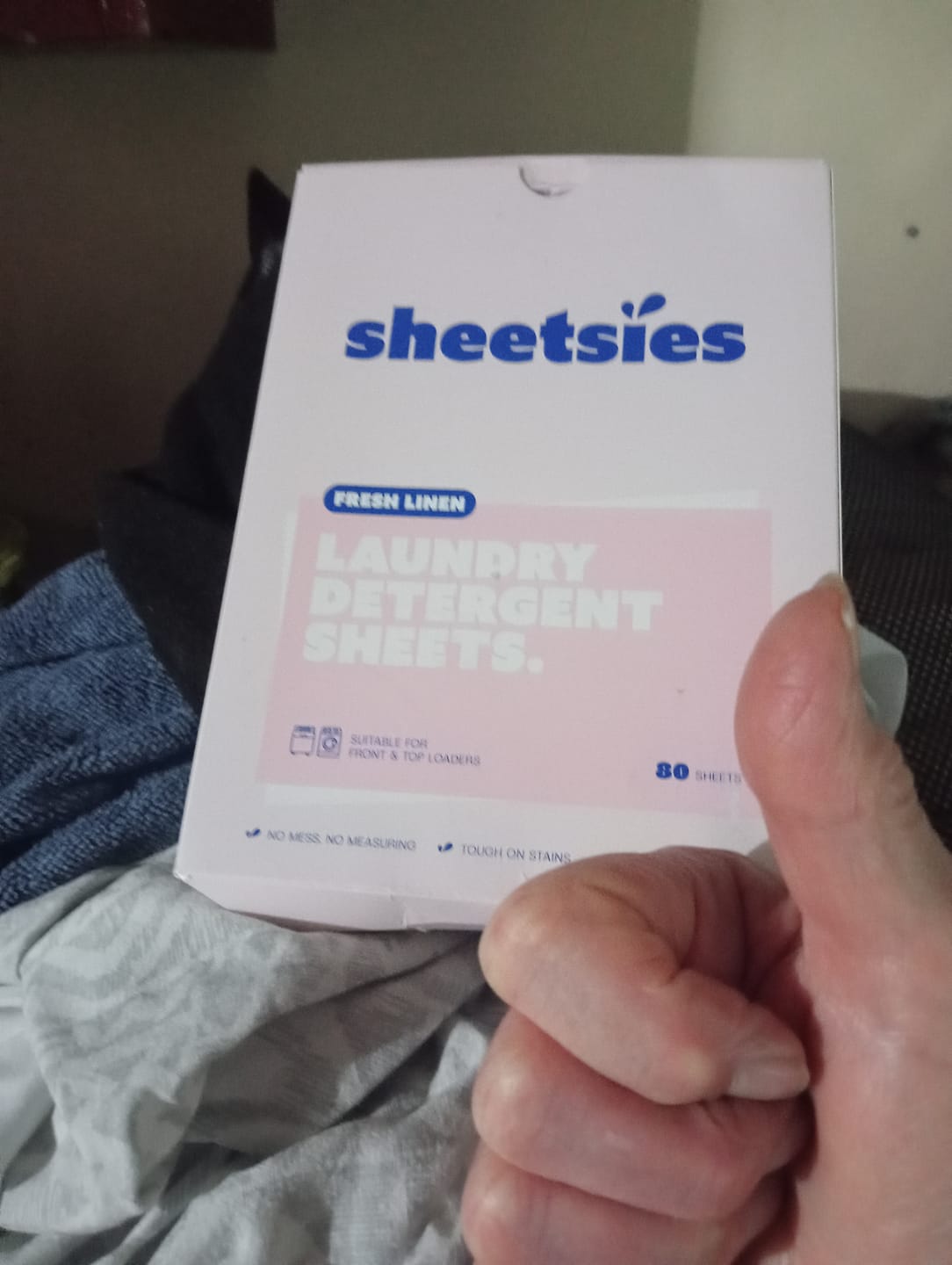 Customer photo review of Laundry Detergent x 80 Loads