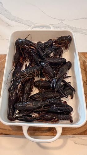 Customer photo review of Whole Raw Crawfish 1KG
