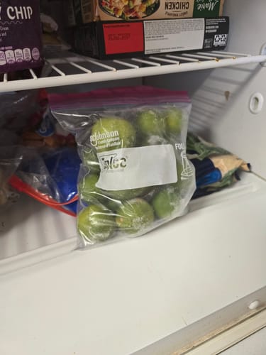 Customer photo review of Organic Key Limes 3 lbs